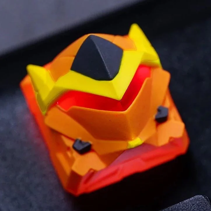 Hot Keys Project HKP Raiden Orange Artisan Keycap