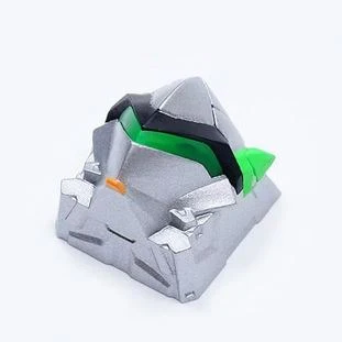 Hot Keys Project HKP Raiden Silver Artisan Keycap - Image 2