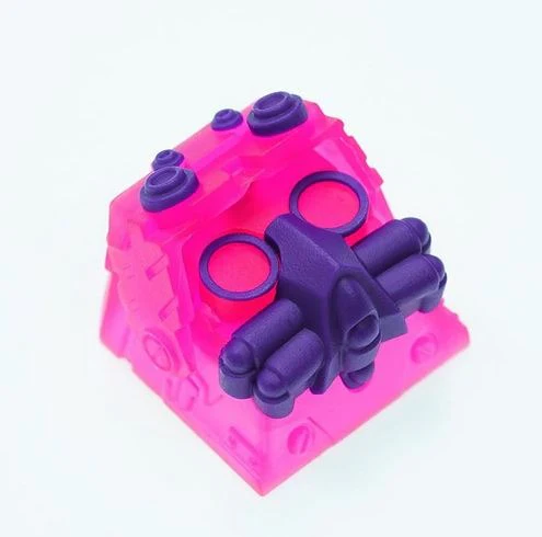 Hot Keys Project HKP Raven Laser Pink Artisan Keycap