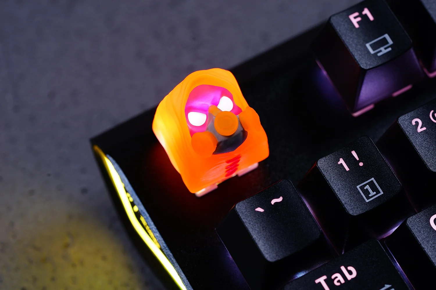 Hot Keys Project HKP Skull Face Halloween Artisan Keycap - Image 2