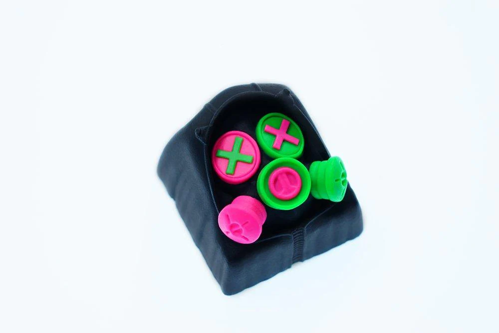 Hot Keys Project HKP Specter Cross Eyes Special Madness / Solid Artisan Keycap
