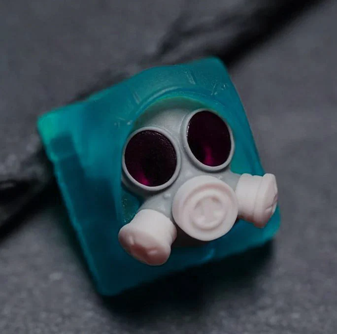 Hot Keys Project HKP Specter Ocean Blue Artisan Keycap