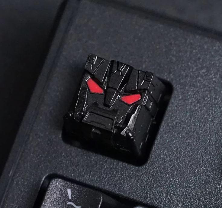 Hot Keys Project HKP Tank Black Red Eyes Artisan Keycap