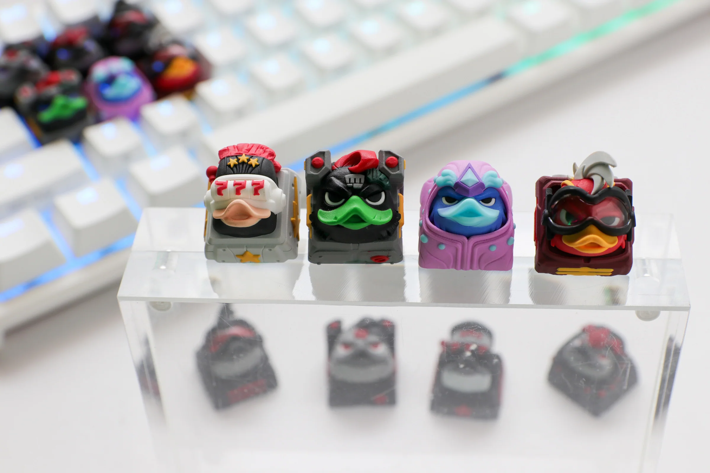 Hot Keys Project HKP x Ducky Ducky League Lucky Round 2 Artisan Keycap - Image 2