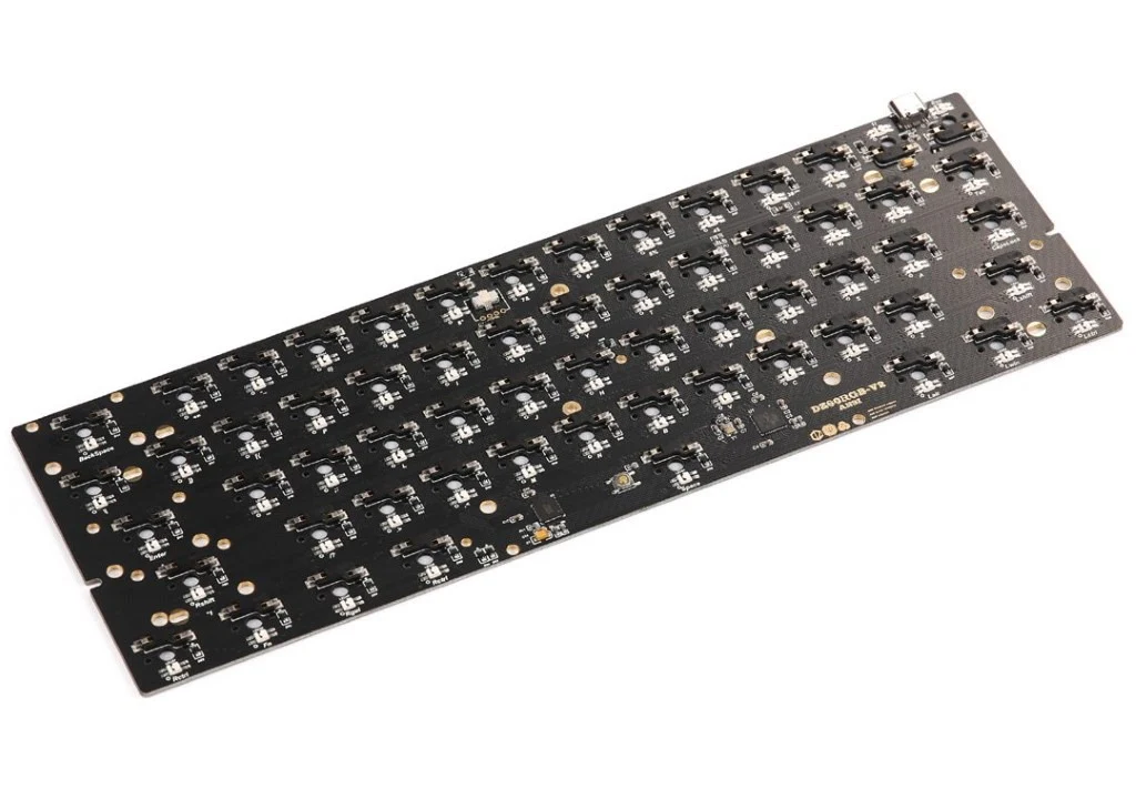 KBDFans DZ60RGB-ANSI V2 60% Mechanical Keyboard PCB - Image 3
