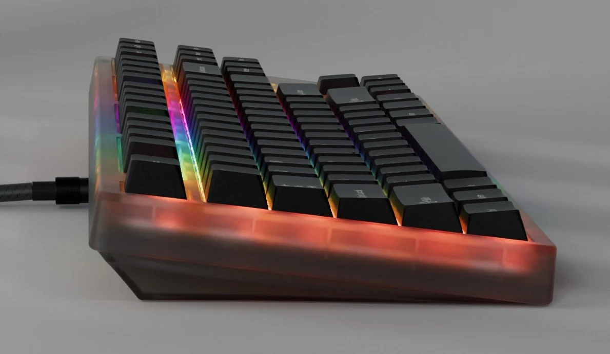 KBDFans Tiger Lite Gaming Tofix 8K Barebones TKL DIY Keyboard Kit - Image 3
