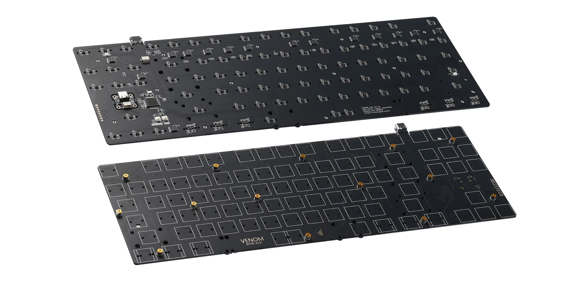 KBDFans Tiger Lite Gaming Venom HE 8K Barebones TKL DIY Keyboard Kit - Image 11