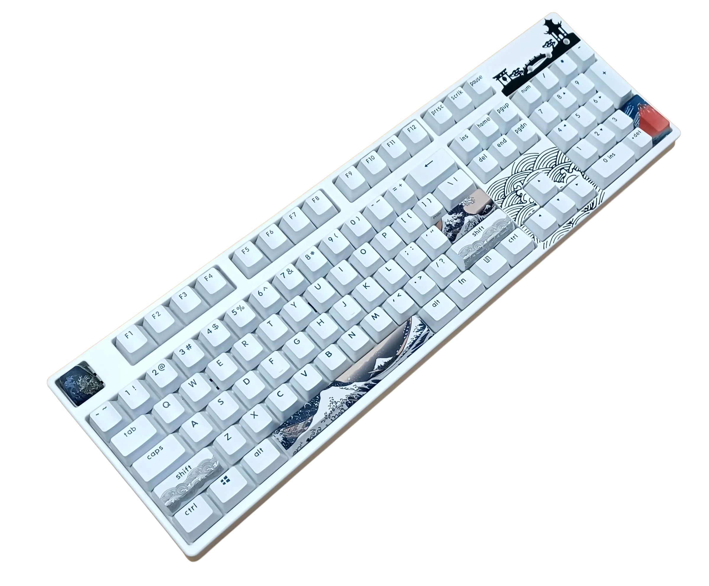 KBParadise Great Wave 108 Key OEM Profile Double Shot PBT Keycap Set - Image 3