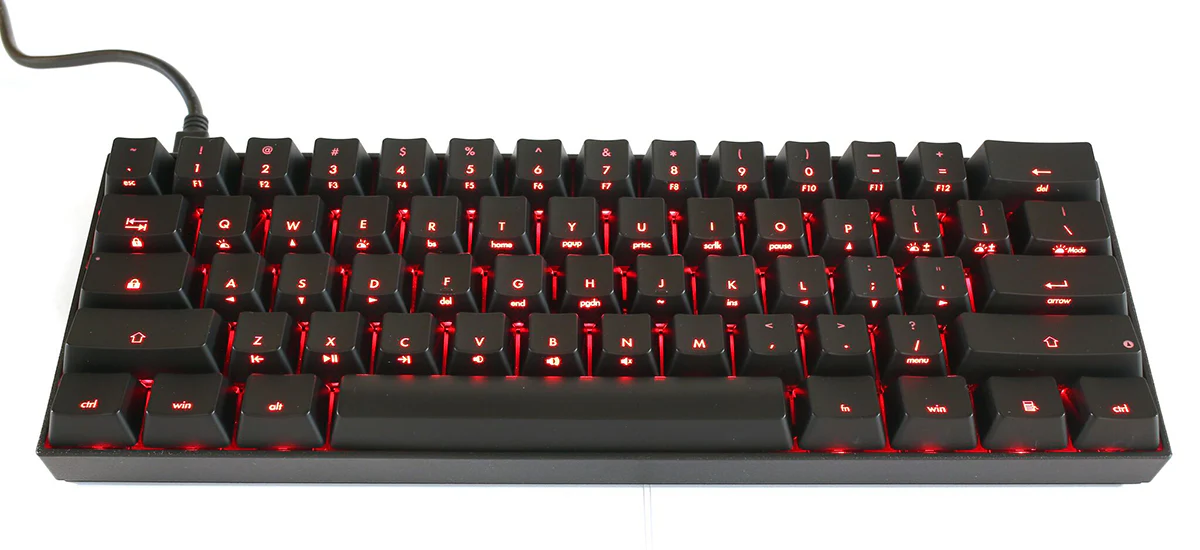 KBParadise V60Plus Blue/Red Blue / Red LED 60% Mechanical Keyboard - Image 4