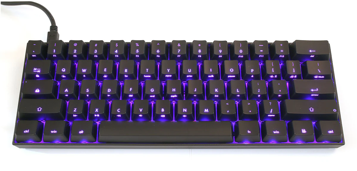 KBParadise V60Plus Blue/Red Blue / Red LED 60% Mechanical Keyboard - Image 6