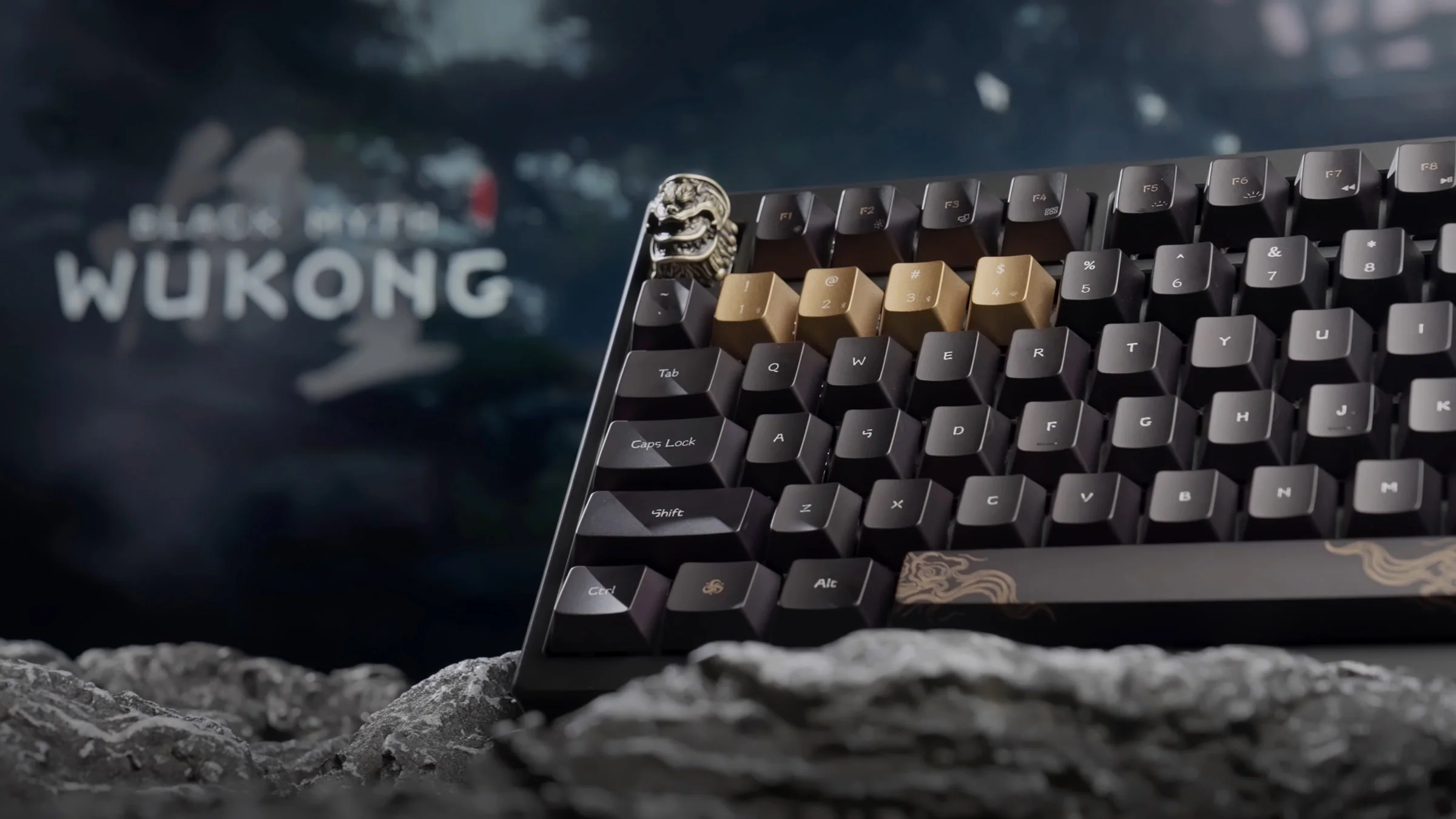 Keychron Black Myth Wukong Aluminum 75% Wireless Keyboard - Image 2