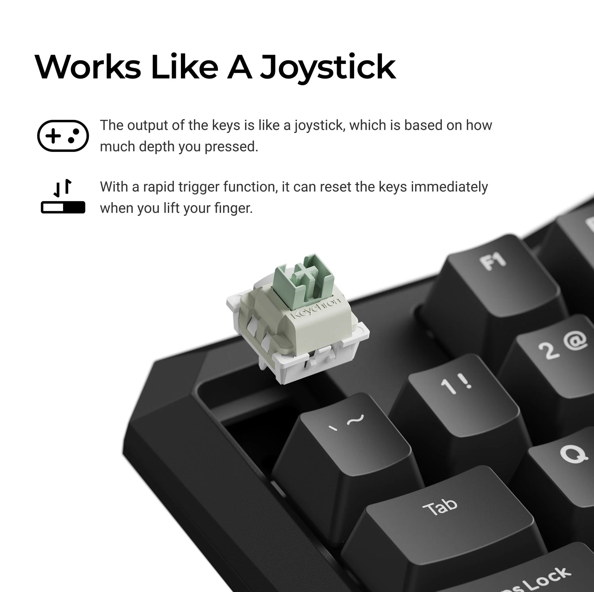 Keychron C0 HE One-Handed 8K Keyboard - Image 4