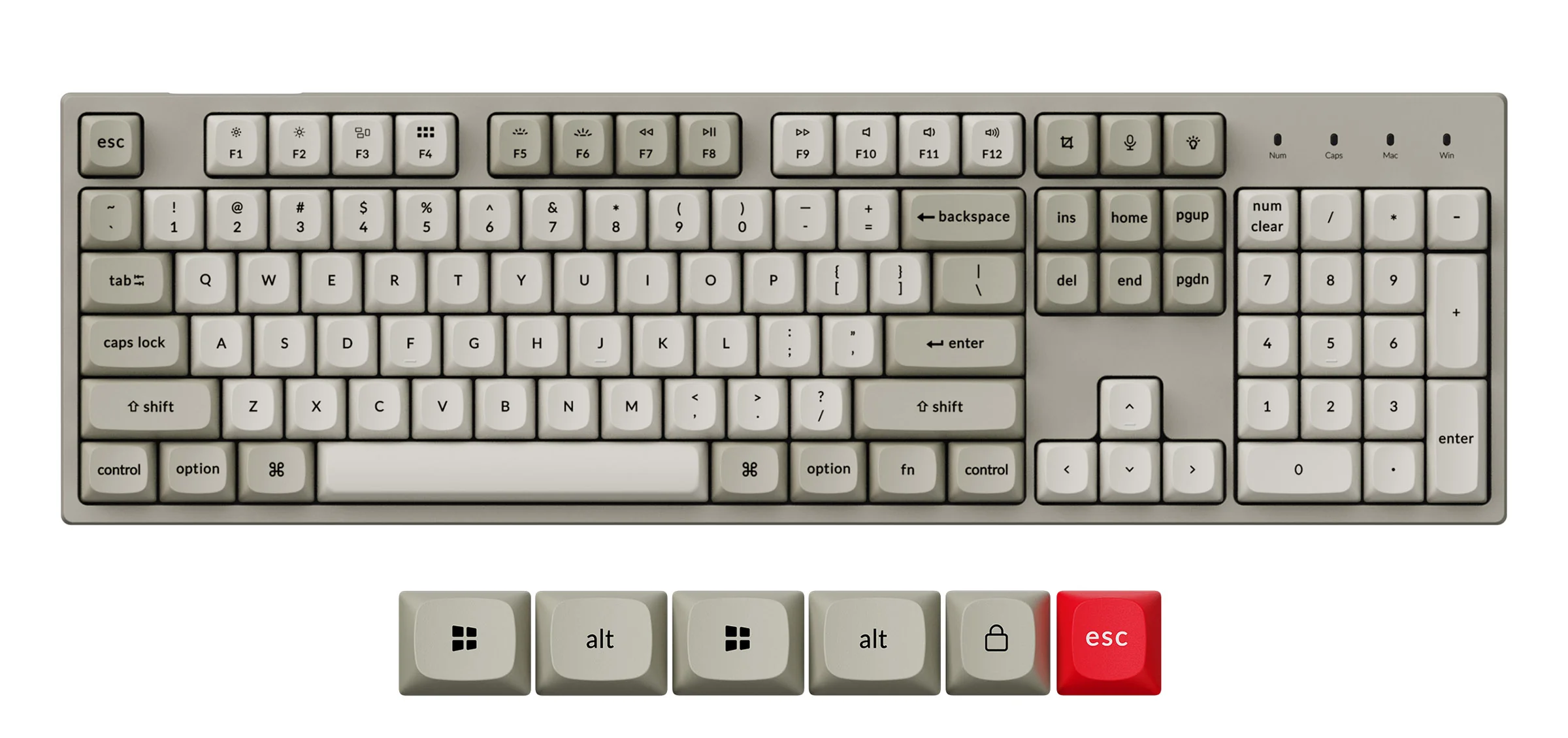 Keychron C2 Pro 8K Hotswap RGB Keyboard