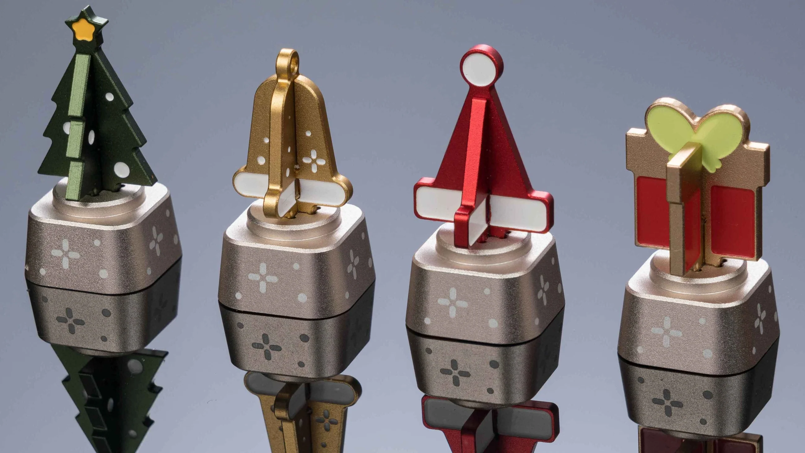 Keychron Christmas Aluminum Alloy Artisan Keycap - Image 2