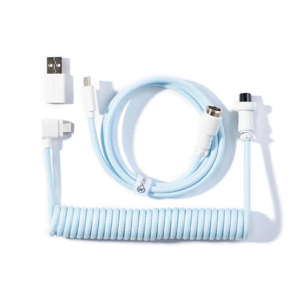 Keychron Coiled Aviator Cable Angled Connection - Image 13
