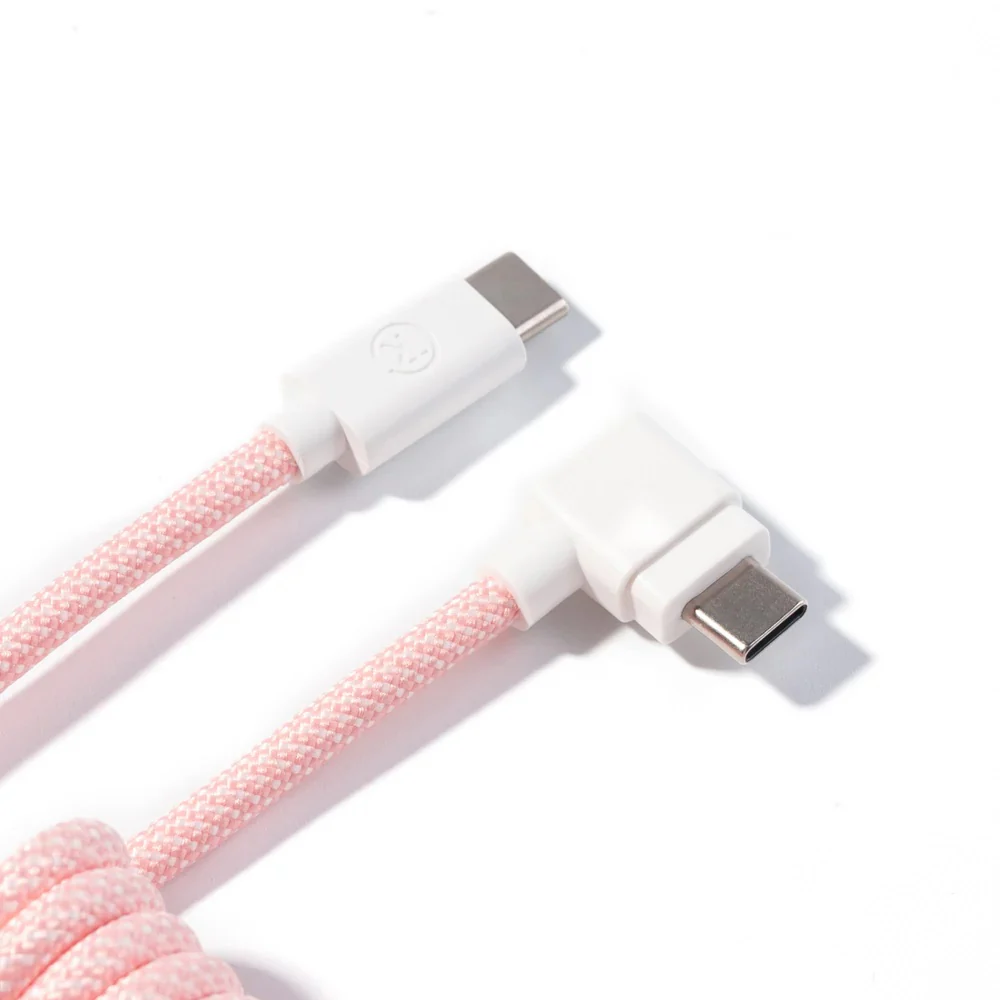 Keychron Coiled Aviator Cable Angled Connection - Image 7