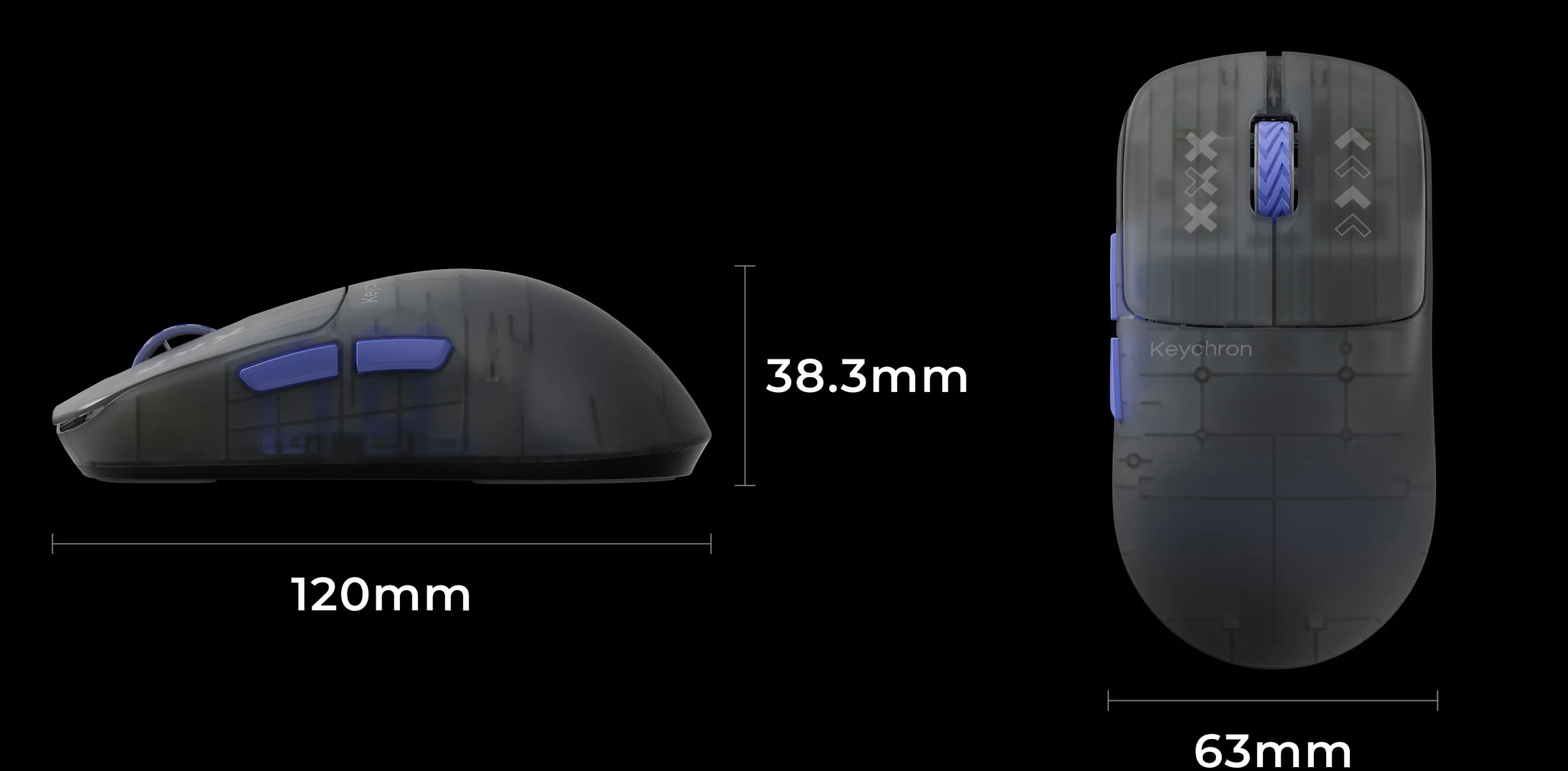 Keychron G3 3950 8K Wireless Mouse - Image 5