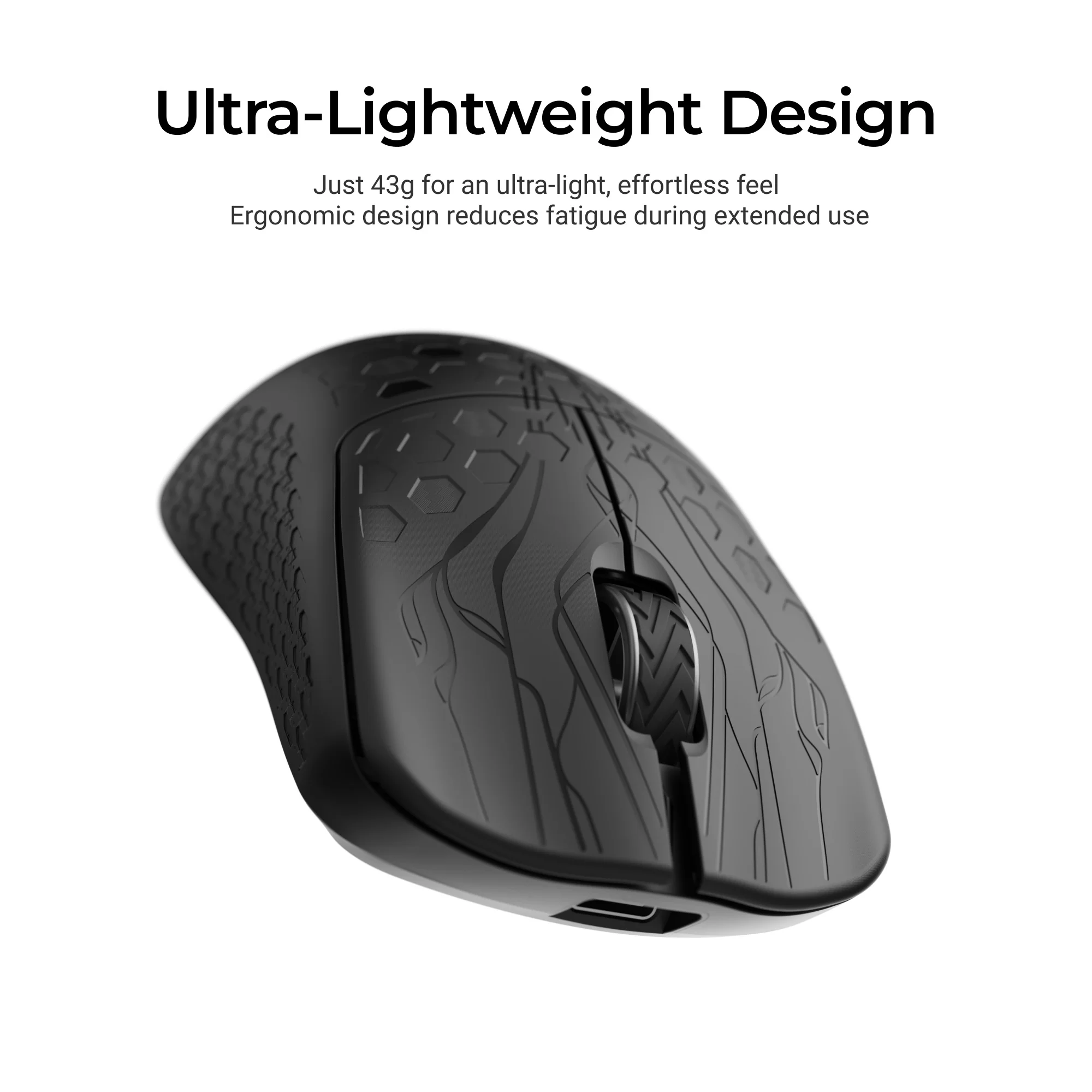 Keychron G5 3950 Black 8K Wireless Mouse - Image 7