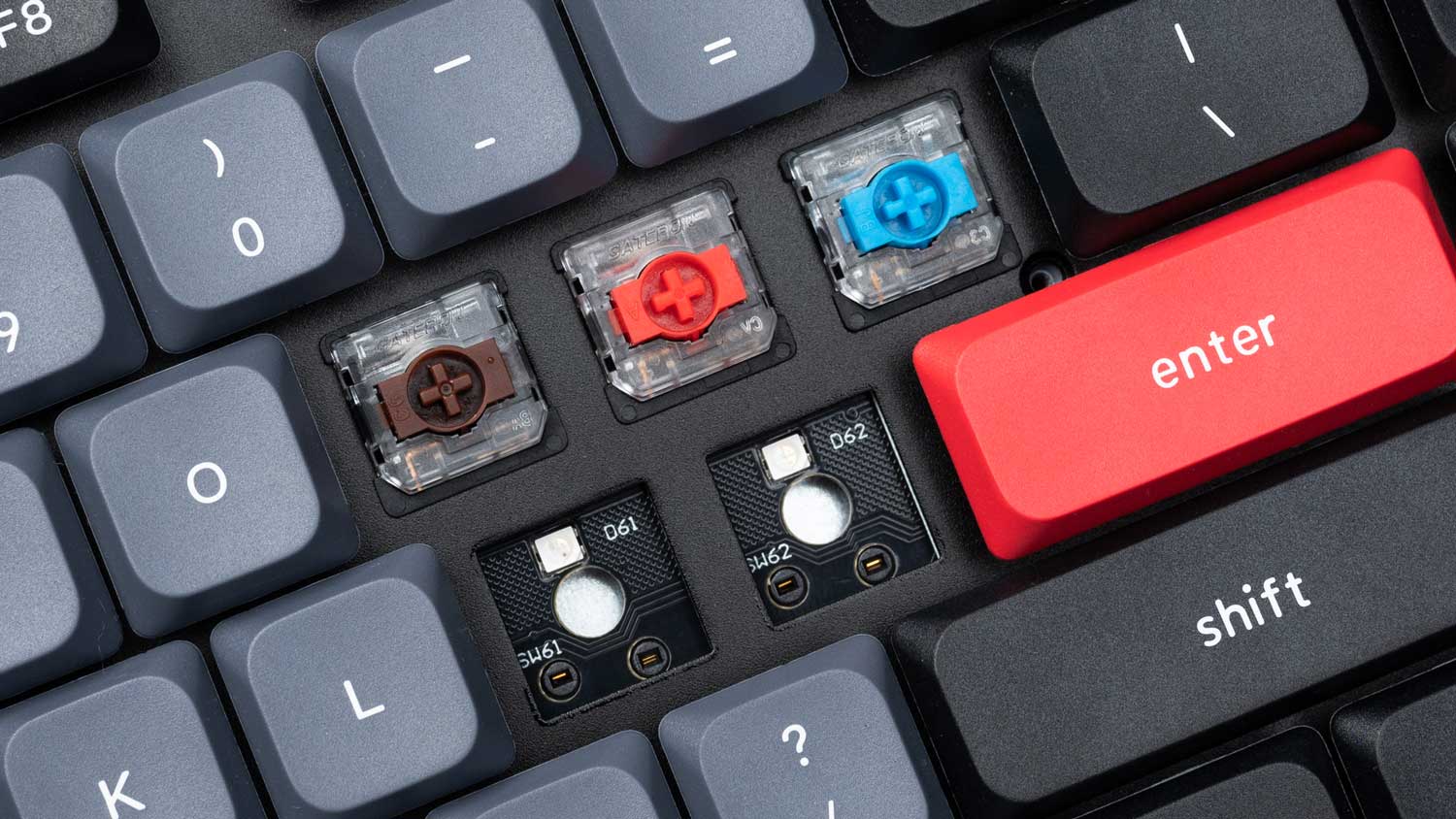 Keychron K13 Pro Hotswap Bluetooth RGB Low Profile Win + Mac Mechanical Keyboard - Image 6