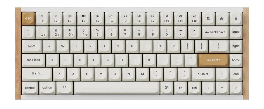 Keychron K2 HE TMR Special Edition 75% Wood Wireless Keyboard - Image 10