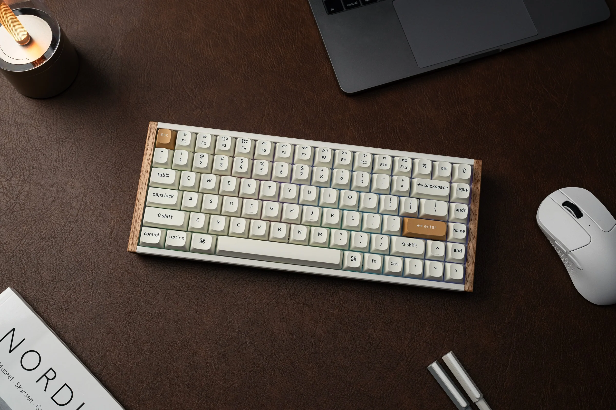 Keychron K2 HE TMR Special Edition 75% Wood Wireless Keyboard - Image 16
