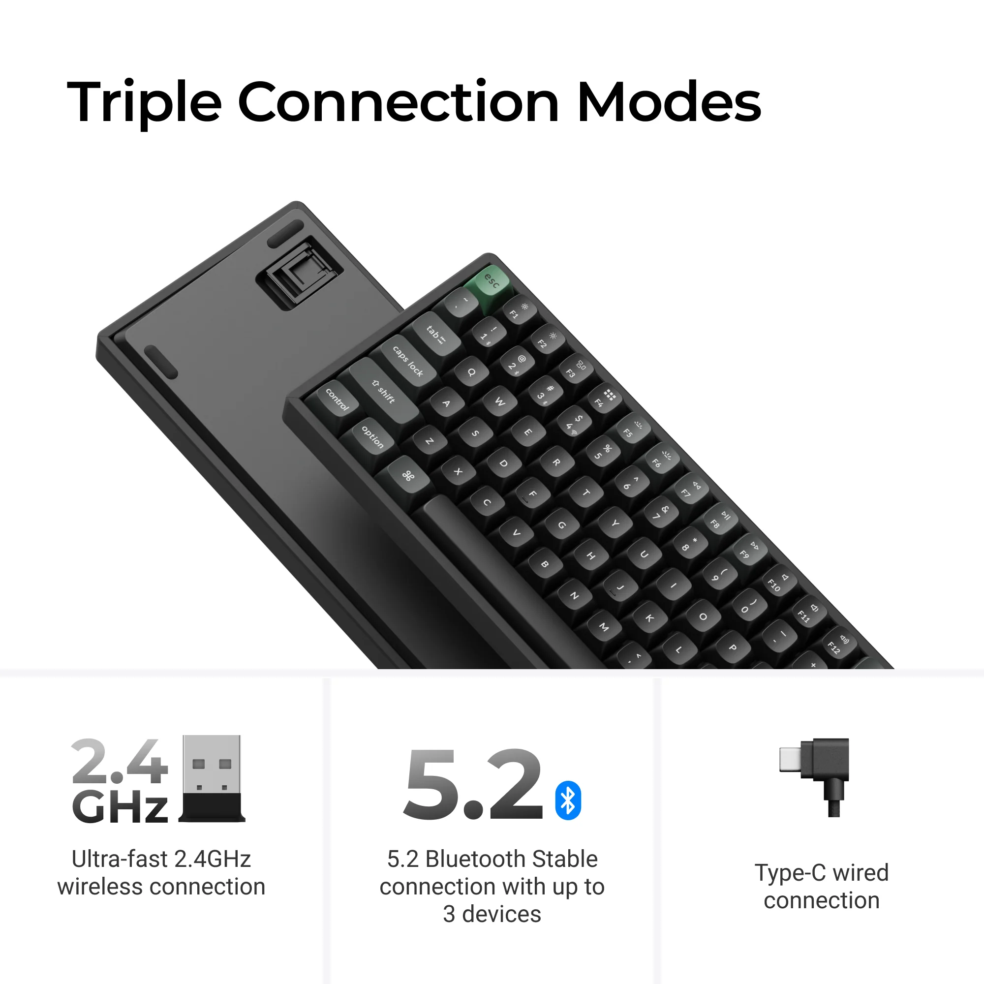 Keychron K2 Ultra 8K 75% Wireless Keyboard - Image 11