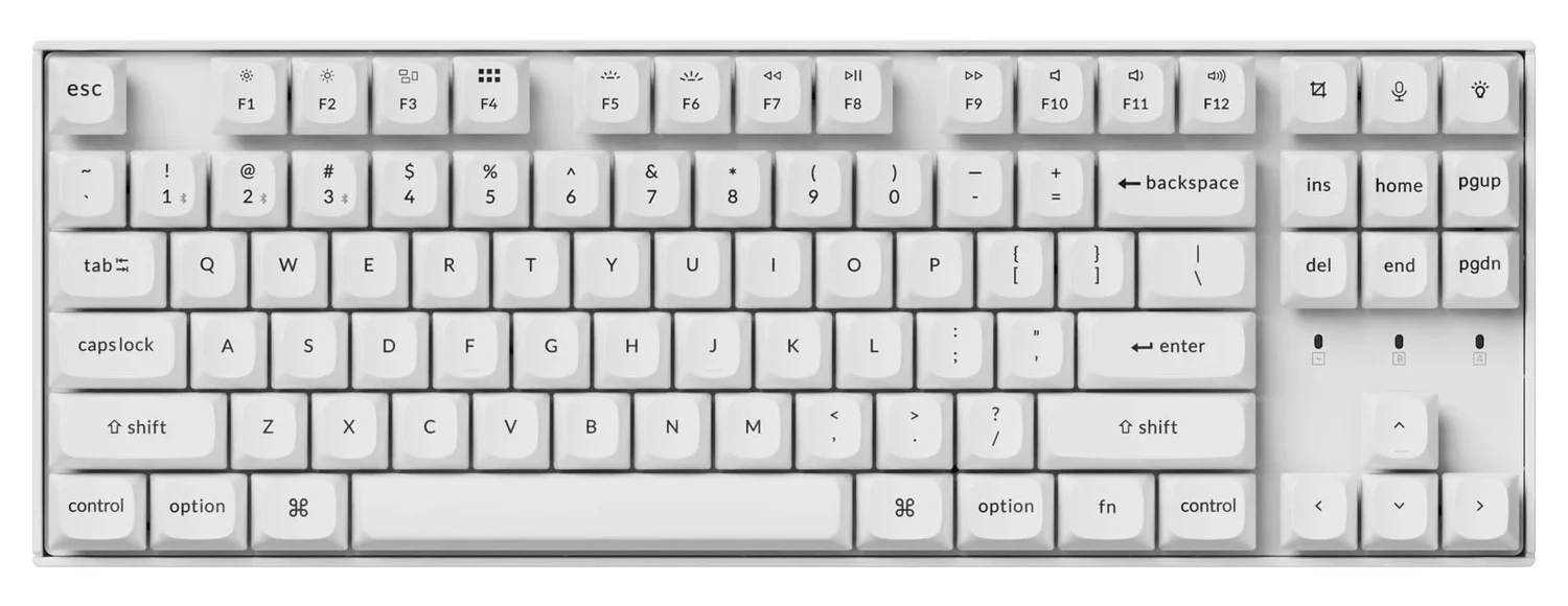 Keychron K8 Pro TKL Hotswap Bluetooth RGB Win + Mac Mechanical Keyboard - Image 3