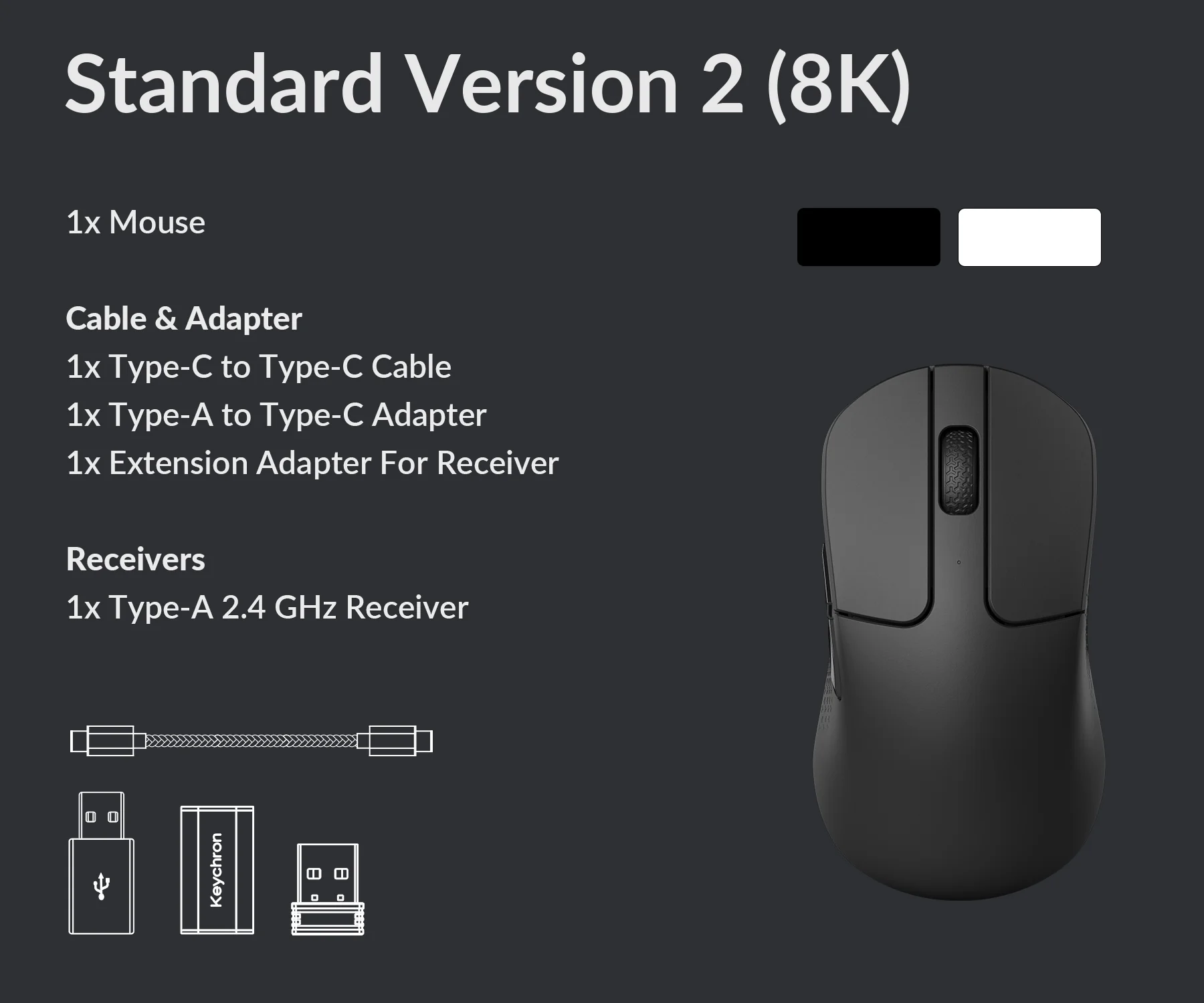 Keychron M3 Mini 8K Wireless Mouse - Image 5