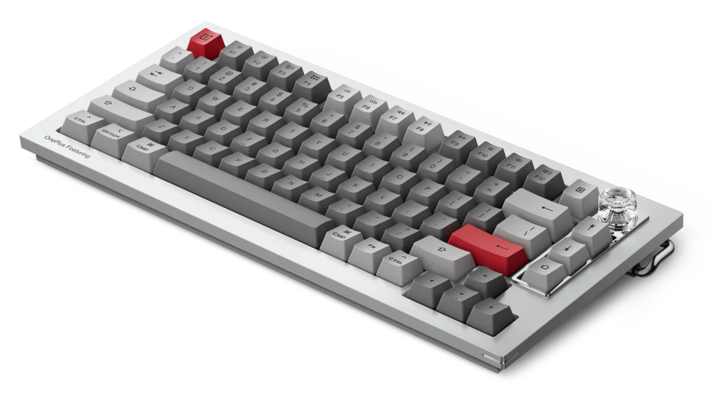 Keychron x OnePlus Pro Winter Bonfire Aluminum 75% Hotswap Bluetooth RGB Win + Mac Mechanical Keyboard - Image 2