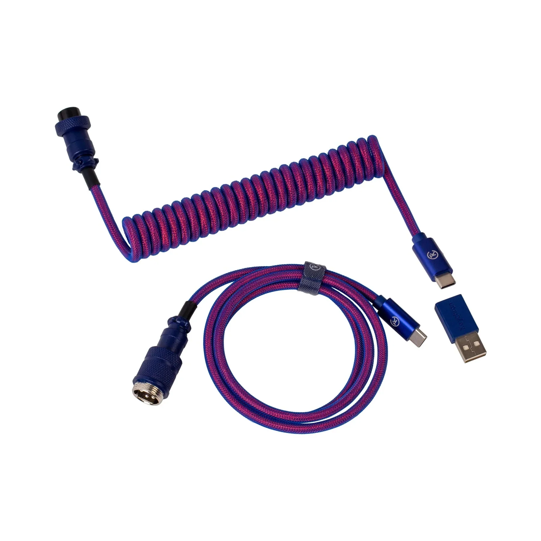 Keychron Premium Coiled Aviator Cable Straight Connection - Image 6