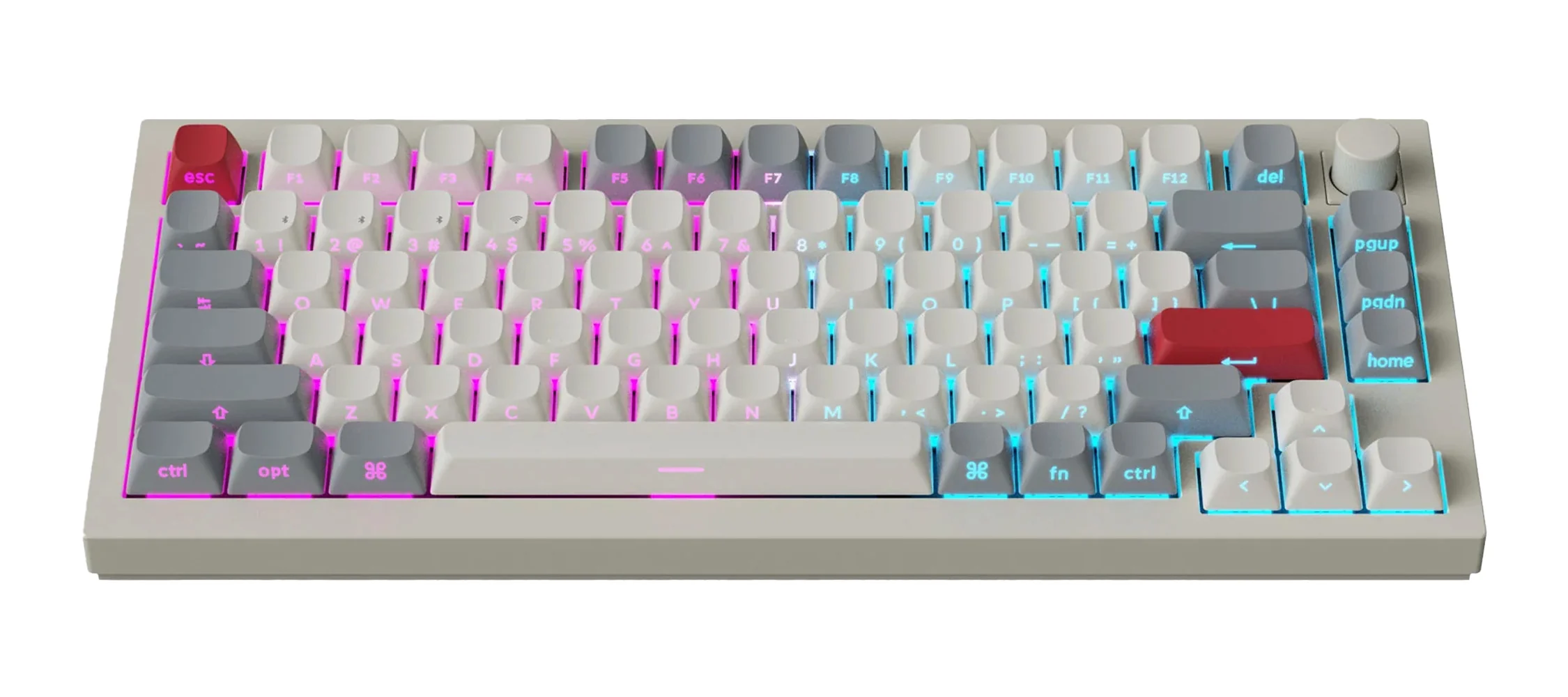 Keychron Q1 Max Side Print Aluminum 75% Hotswap Wireless RGB Mechanical Keyboard - Image 5