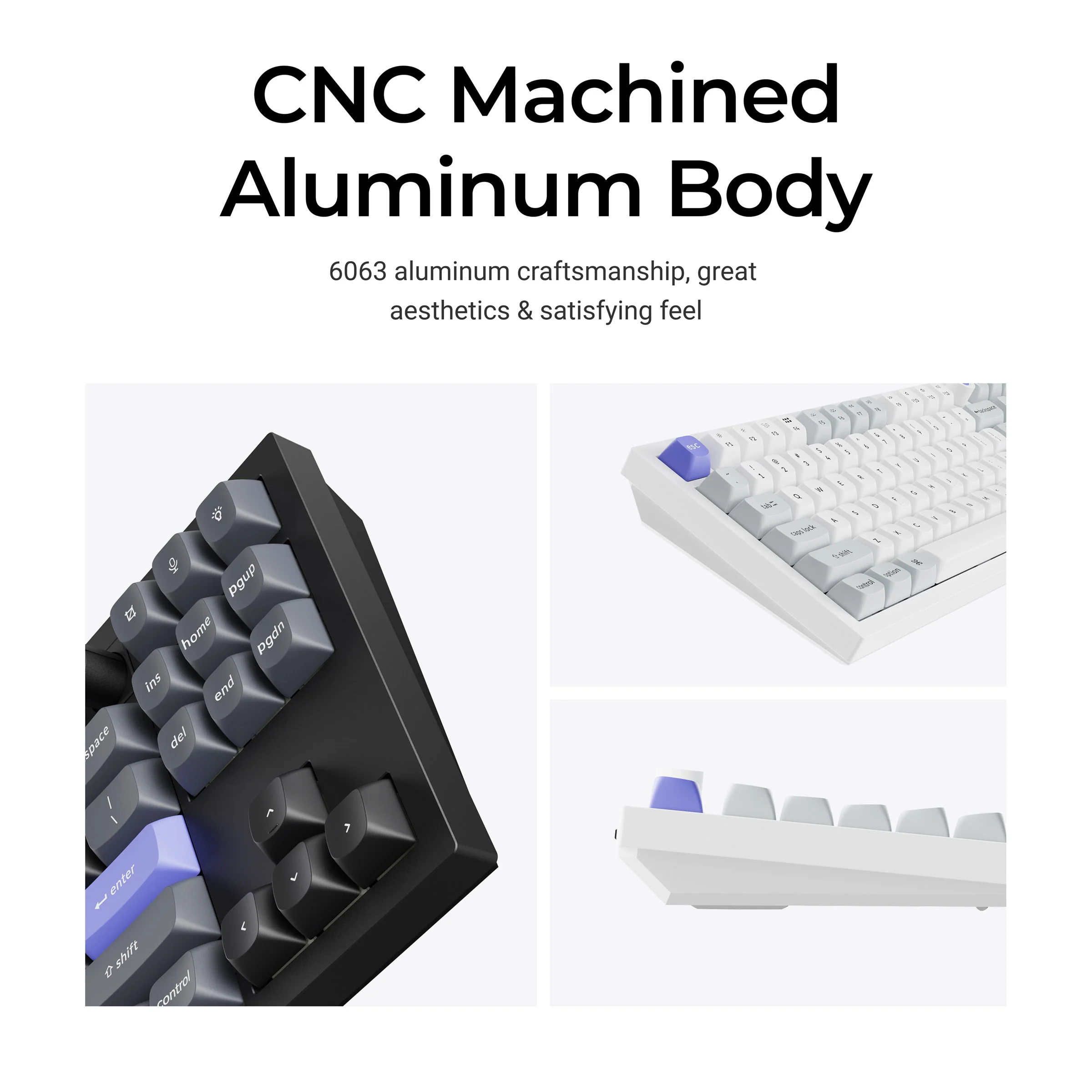 Keychron Q3 HE TMR 8K Aluminum TKL Hotswap RGB Keyboard - Image 3