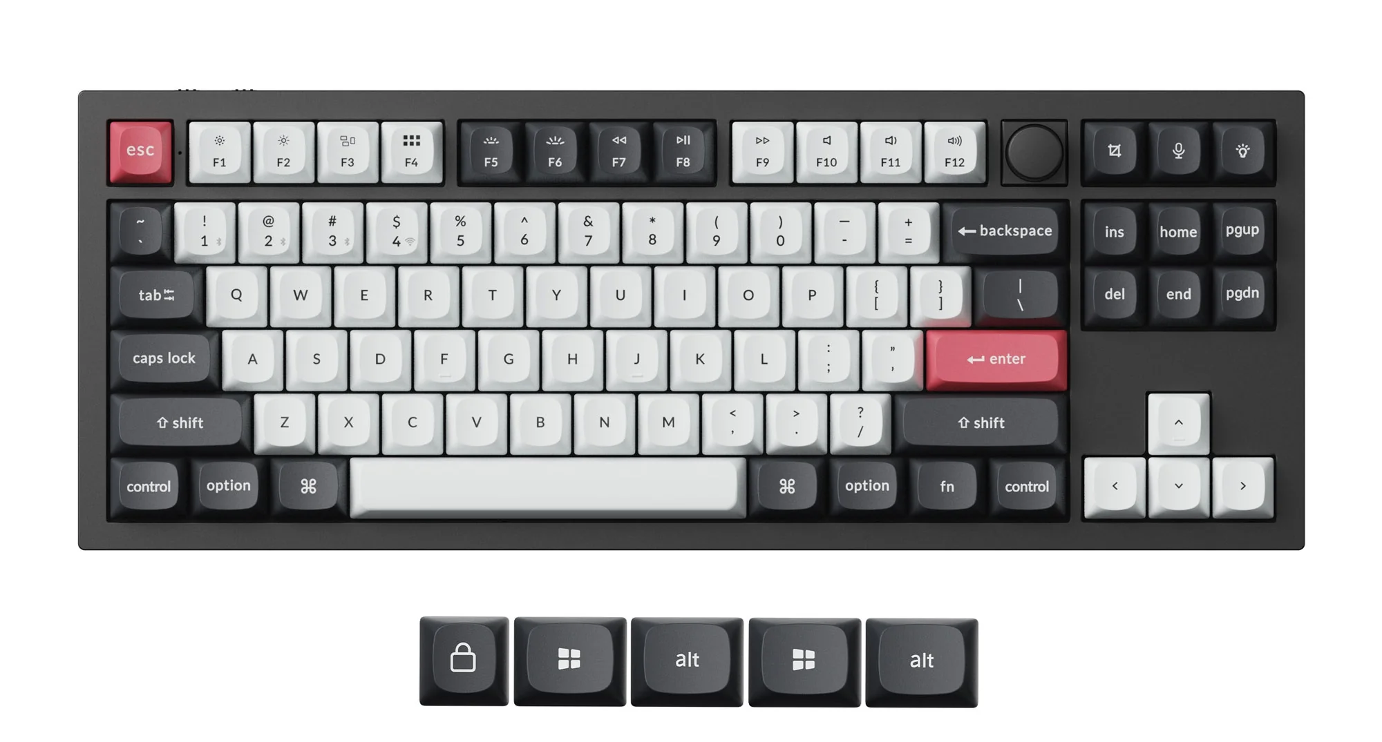 Keychron Q3 HE TMR TKL Aluminum Hotswap Wireless Keyboard - Image 18