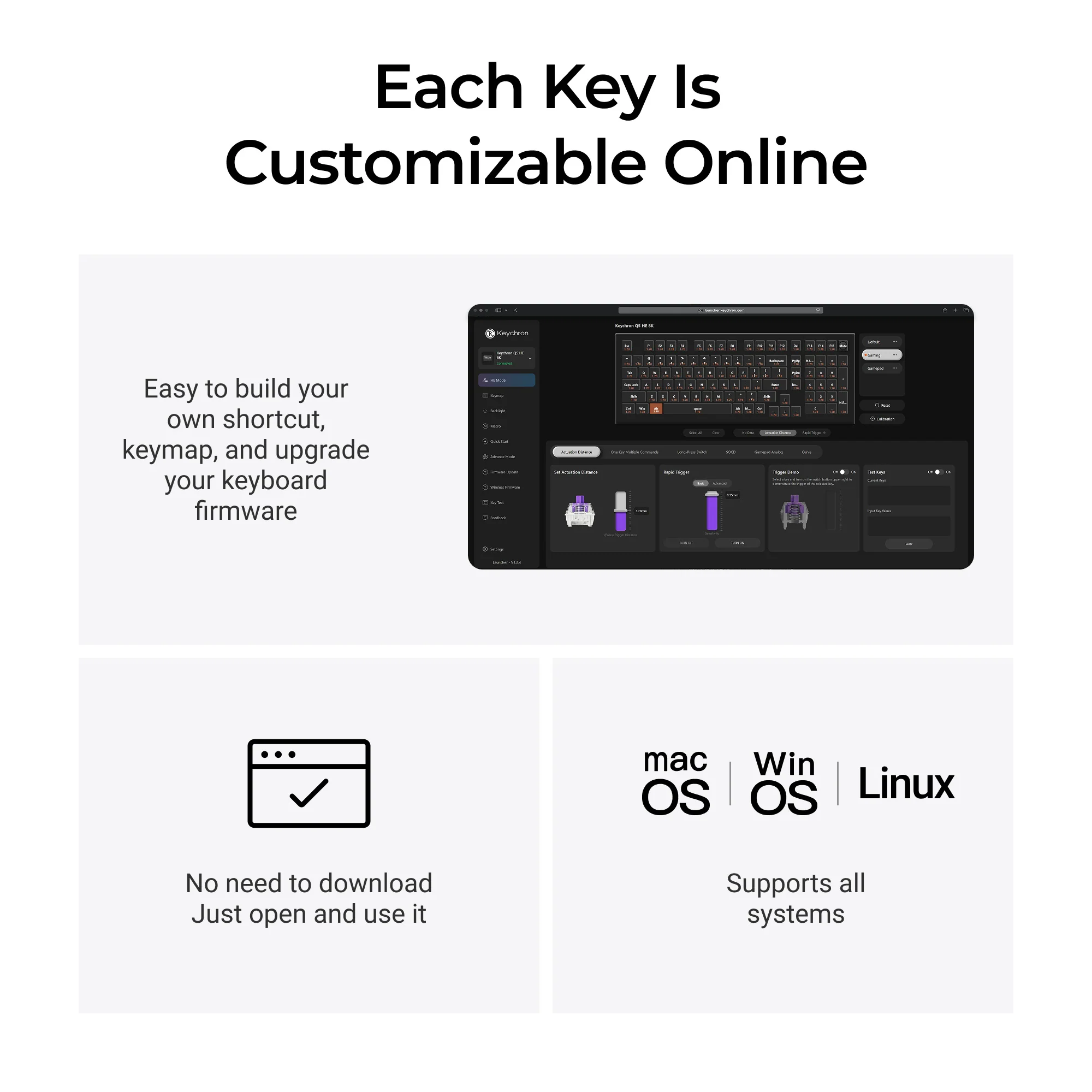 Keychron Q5 HE TMR 8K Aluminum 96% Keyboard - Image 8