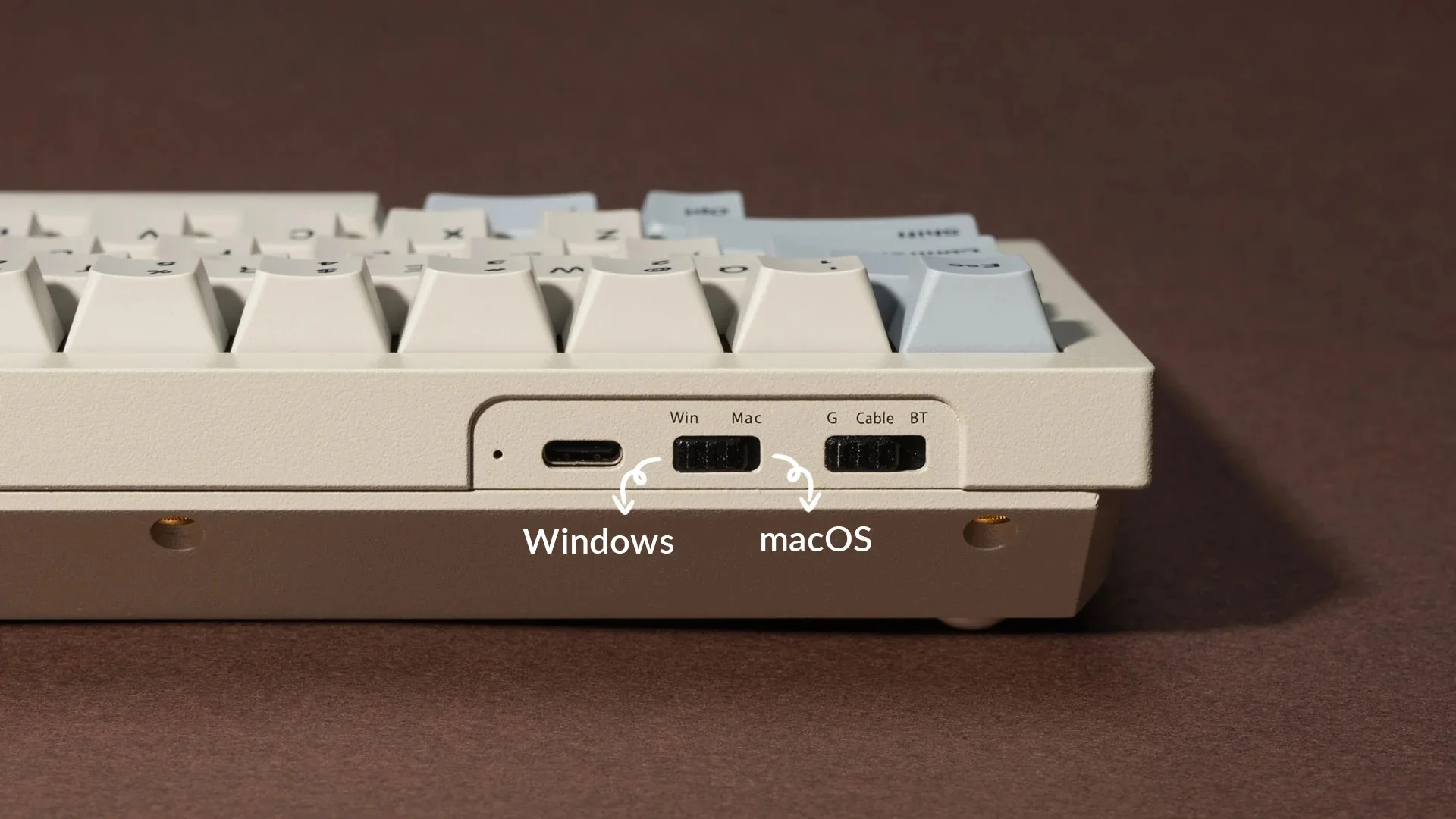 Keychron Q60 Max Retro Aluminum 60% Hotswap Wireless Keyboard - Image 6