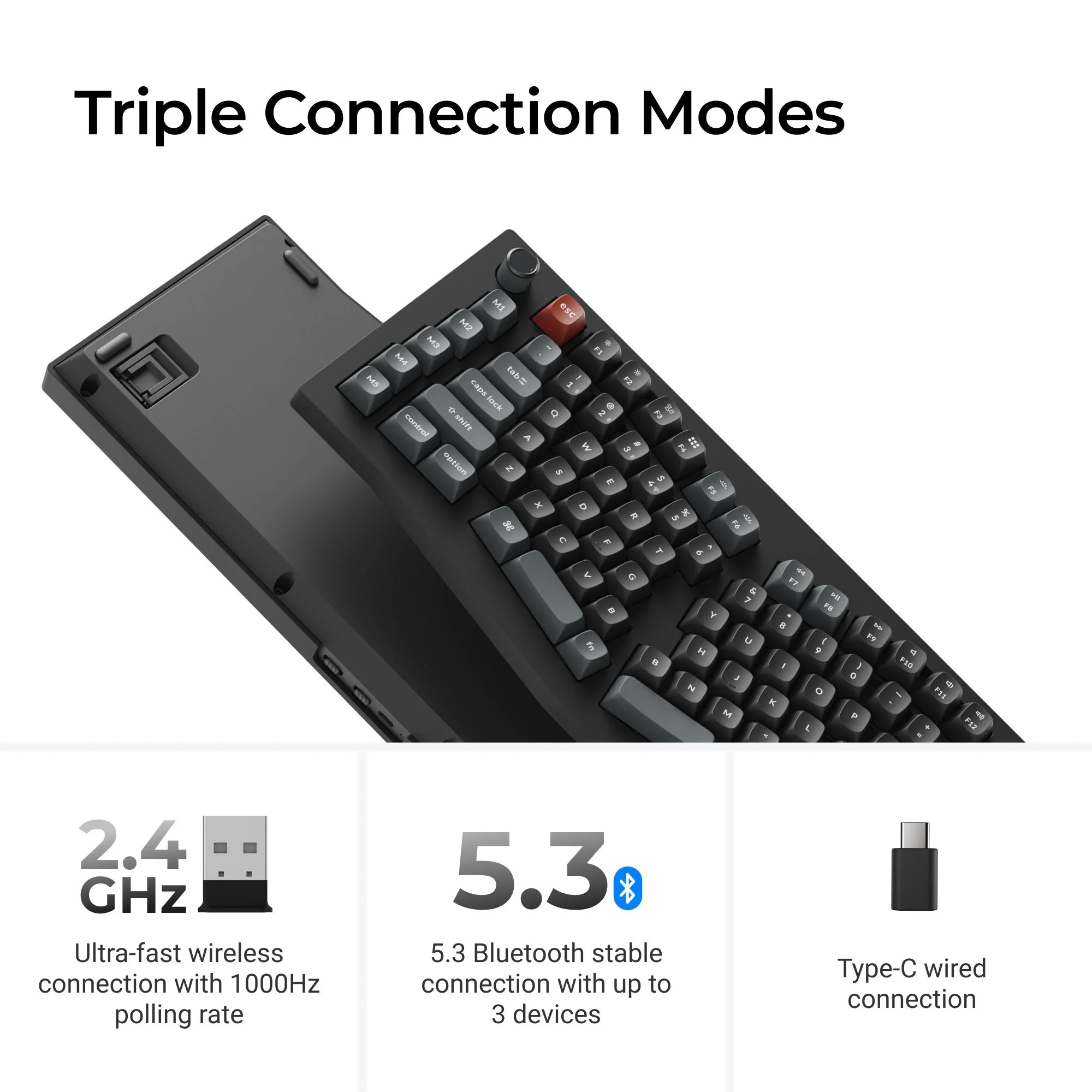 Keychron V10 Ultra 8K 75% Alice Wireless Keyboard - Image 6