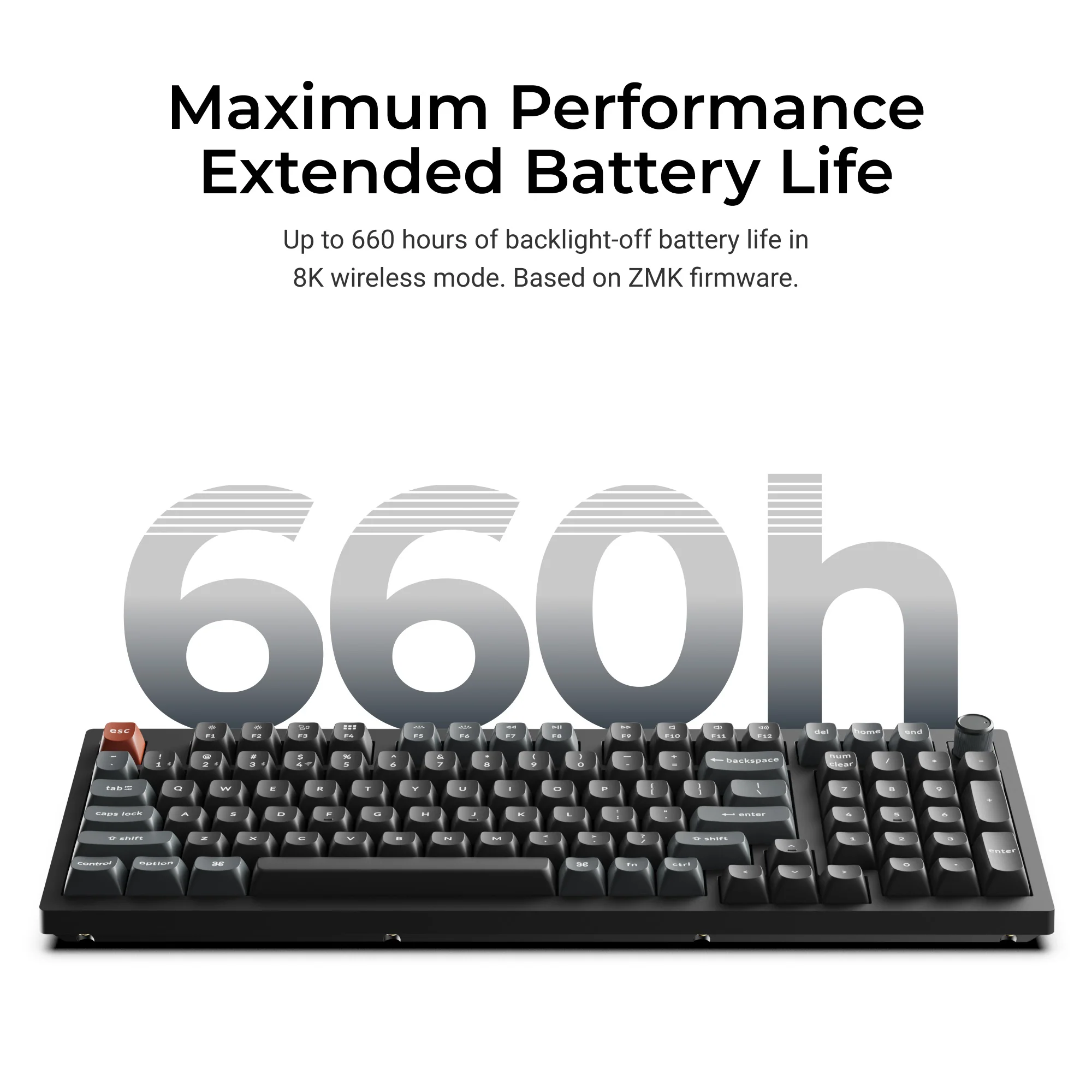 Keychron V5 Ultra 8K 96% Wireless Keyboard - Image 5
