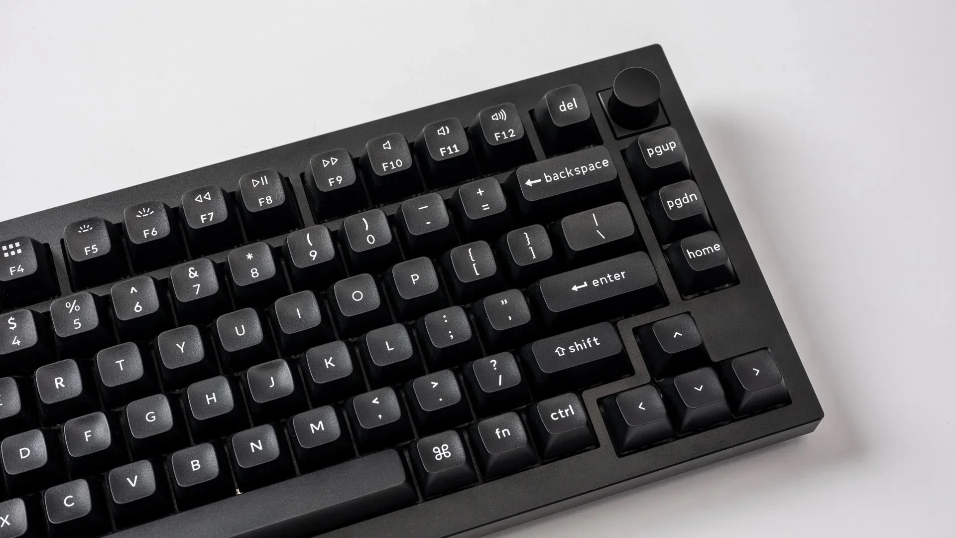 Keychron White on Black 137 Key KSA Profile Double Shot PBT Keycaps - Image 8