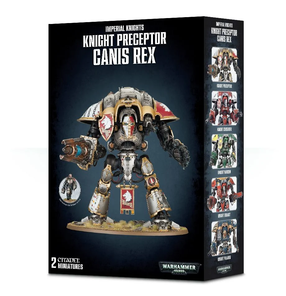 Warhammer 40000 Imperial Knights Knight Preceptor Canis Rex - Image 12