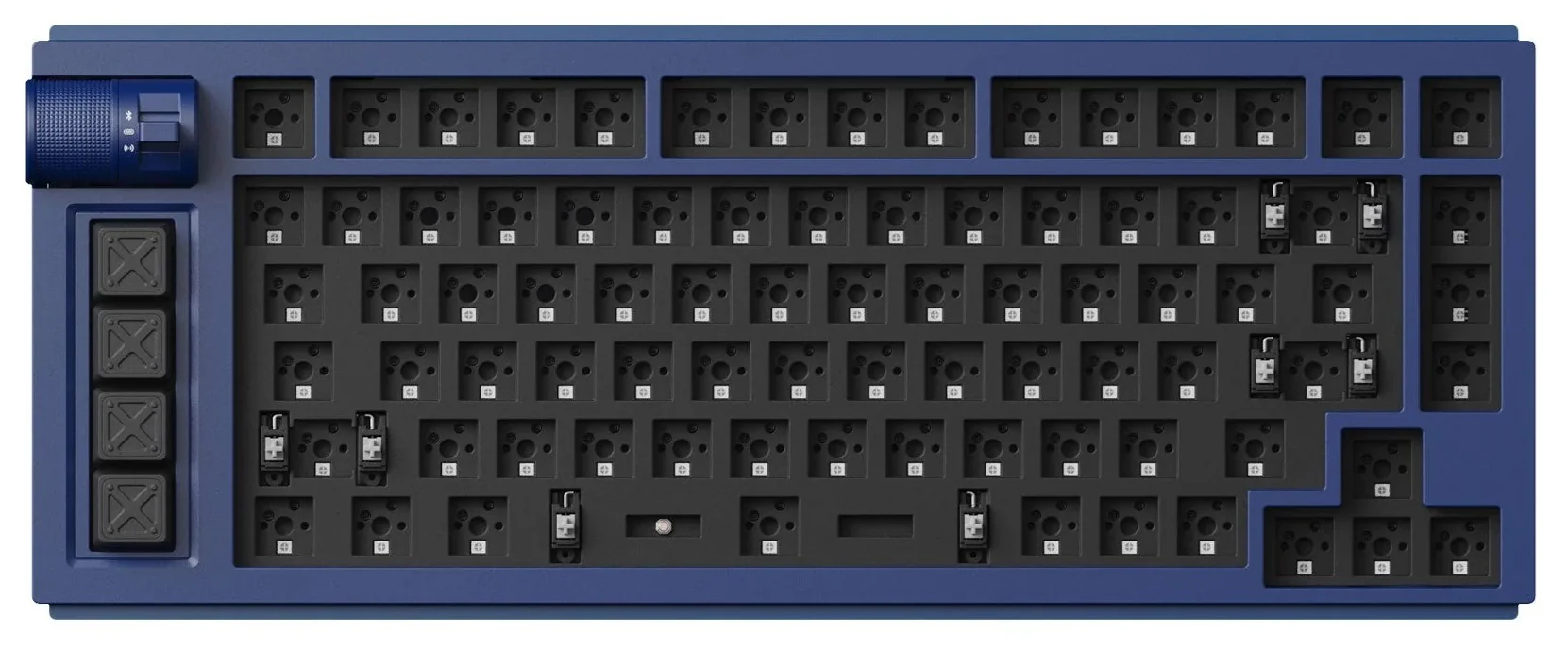 Lemokey L1 Aluminum 75% Hotswap Bluetooth and 2.4GHz Wireless RGB Win + Mac Mechanical Keyboard - Image 15