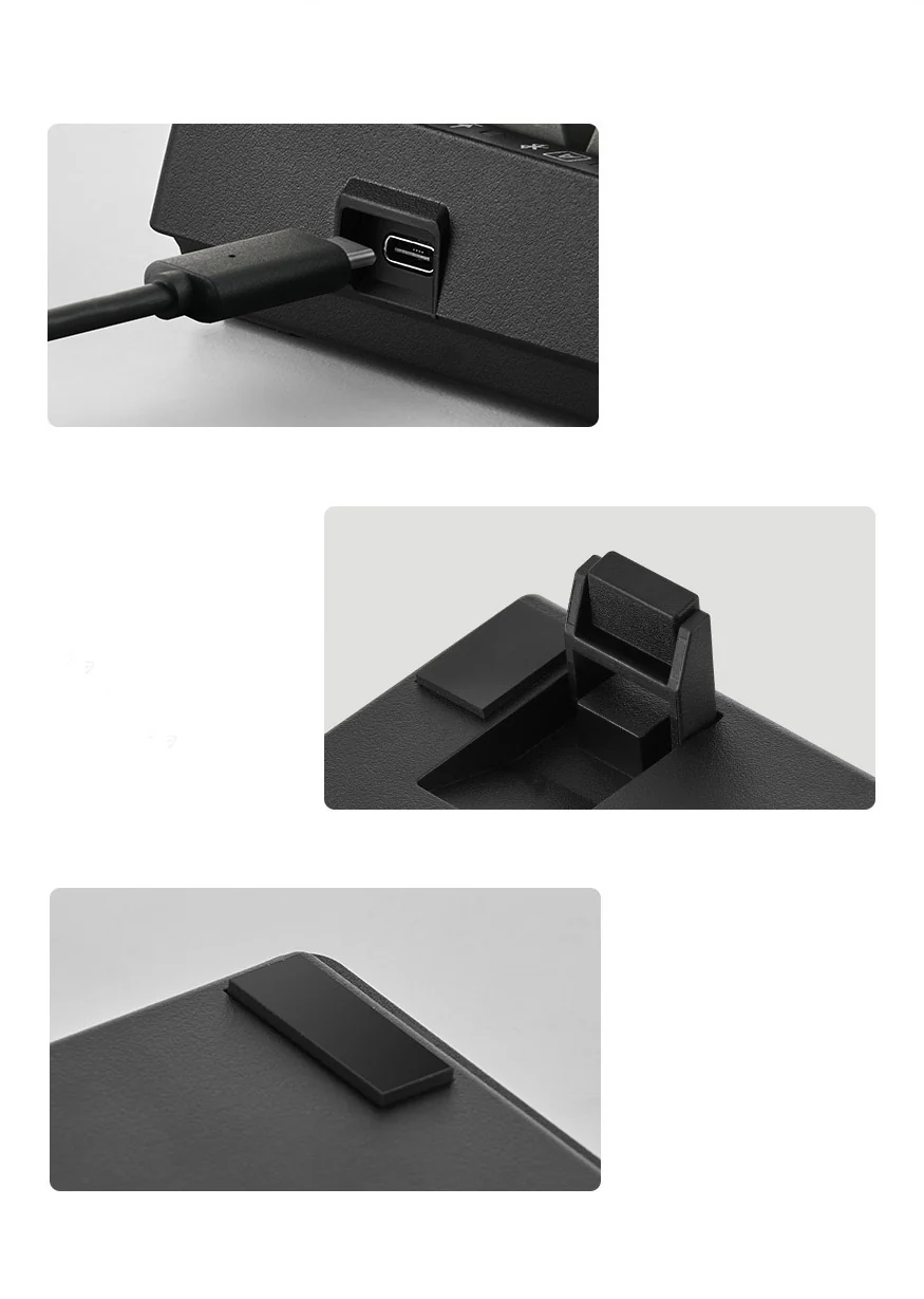 Leopold FC650MDSBT Bluetooth Blue/Grey PD 65% Double Shot PBT Mechanical Keyboard - Image 6