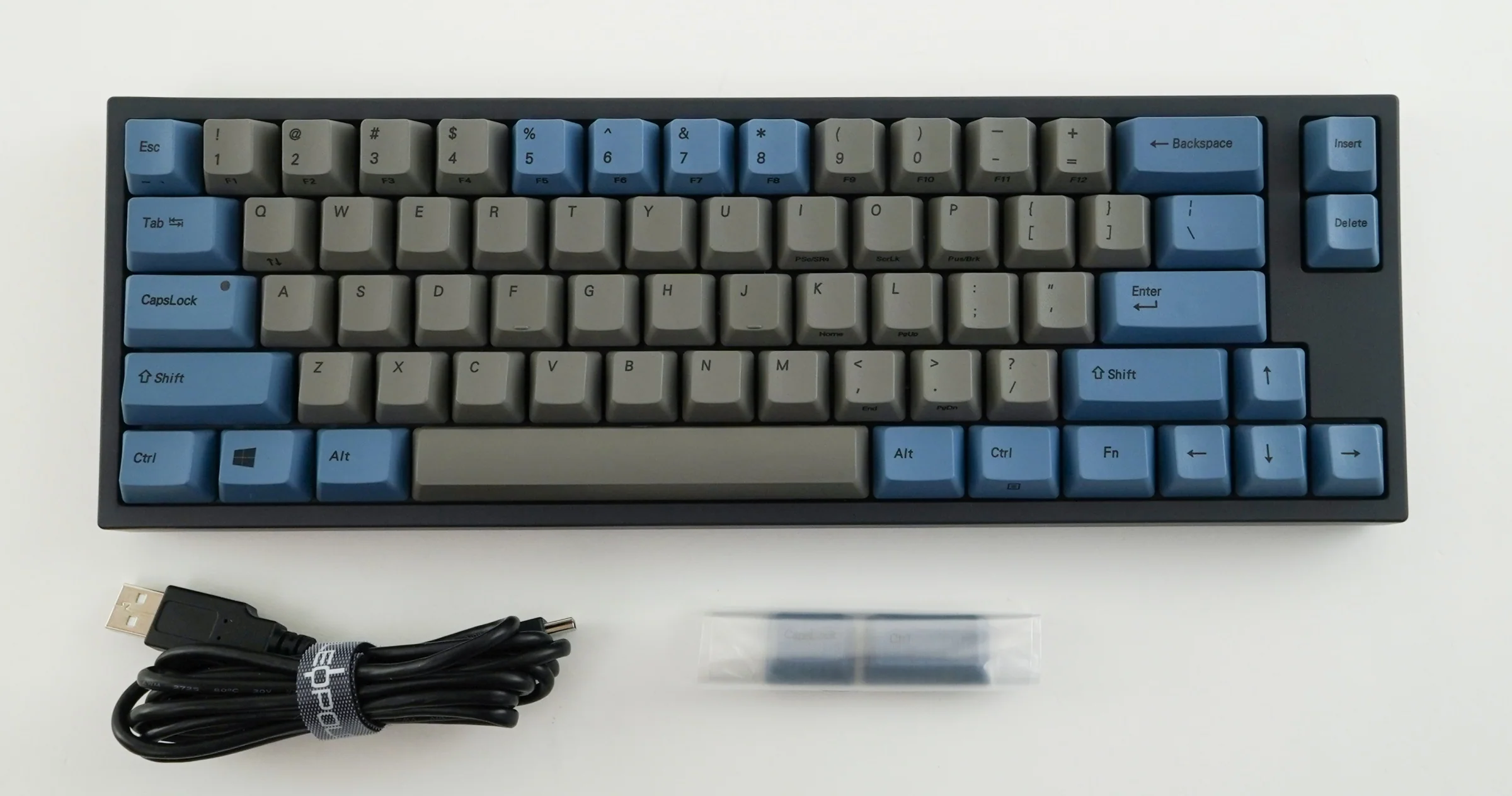 Leopold FC660C Blue/Grey 65% Dye Sub PBT Mechanical Keyboard - Image 6