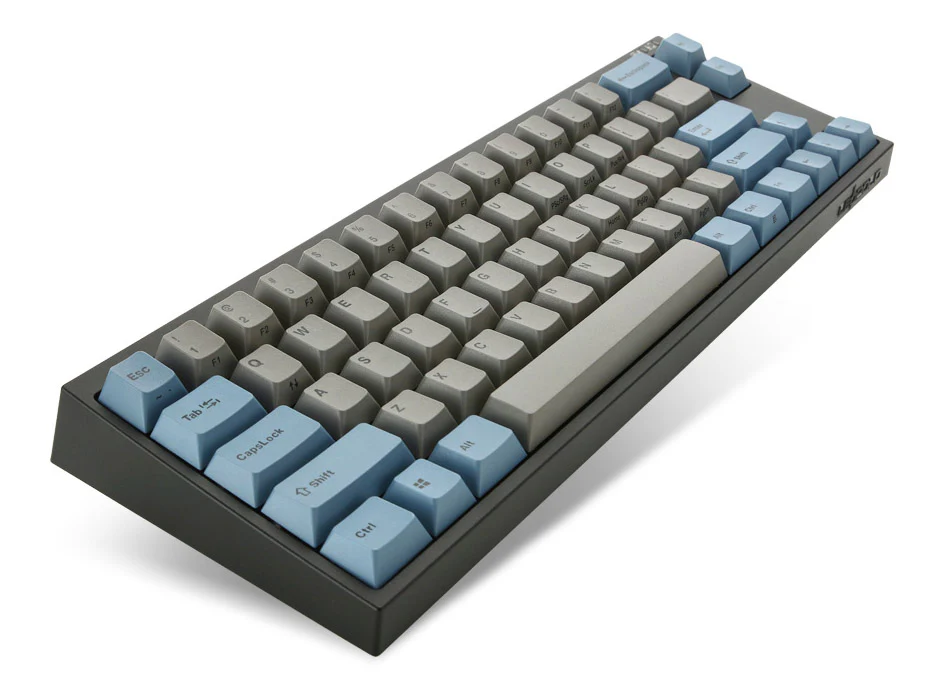 Leopold FC660MBT Grey/Blue 65% Bluetooth Double Shot PBT Mechanical Keyboard - Image 3