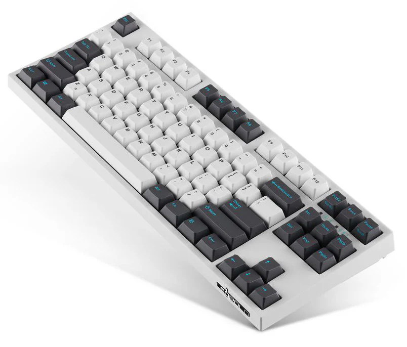 Leopold FC750RBT White/Grey PD TKL Bluetooth Double Shot PBT Mechanical Keyboard - Image 3