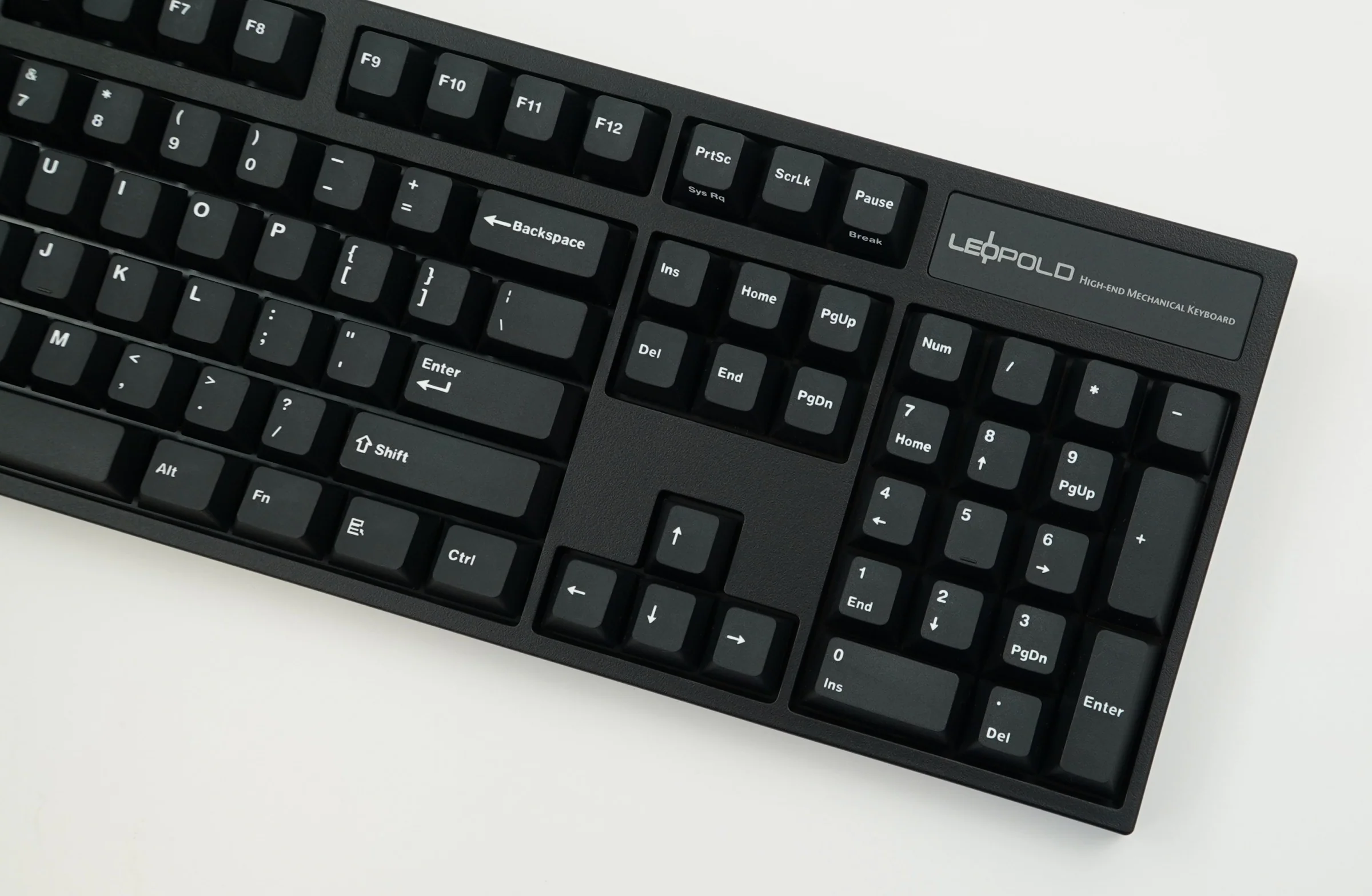 Leopold FC900R Black PD Double Shot PBT Mechanical Keyboard - Image 3