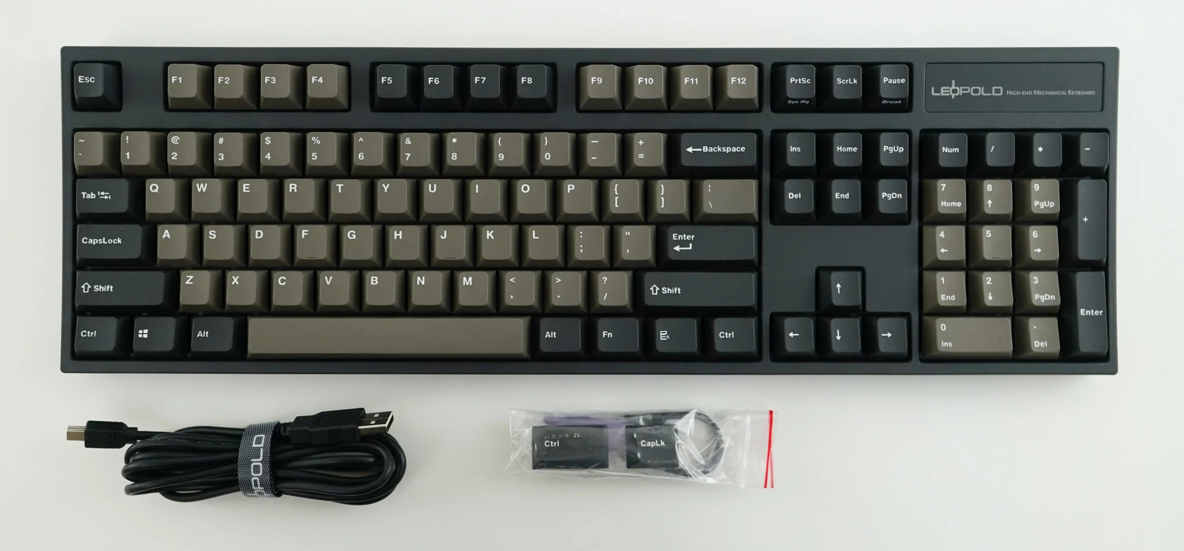 Leopold FC900R Dolch PD Double Shot PBT Mechanical Keyboard - Image 7
