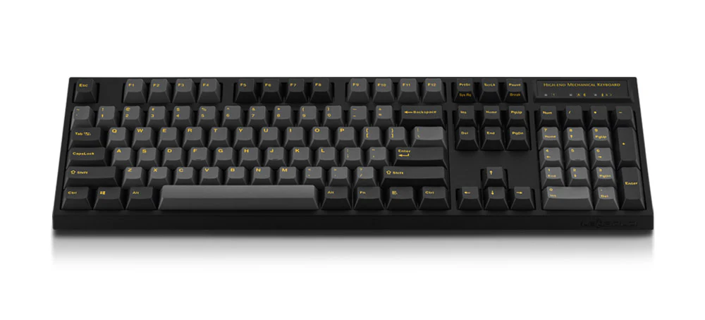 Leopold FC900RBT Ash Yellow Bluetooth PD Double Shot PBT Mechanical Keyboard - Image 2
