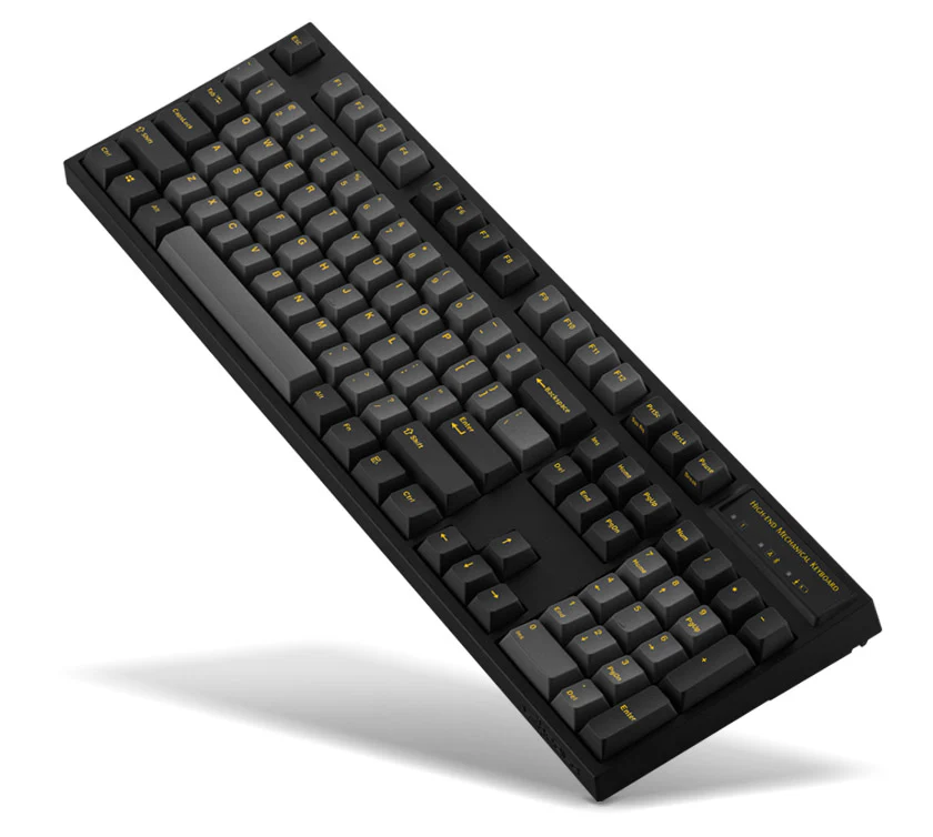 Leopold FC900RBT Ash Yellow Bluetooth PD Double Shot PBT Mechanical Keyboard - Image 3