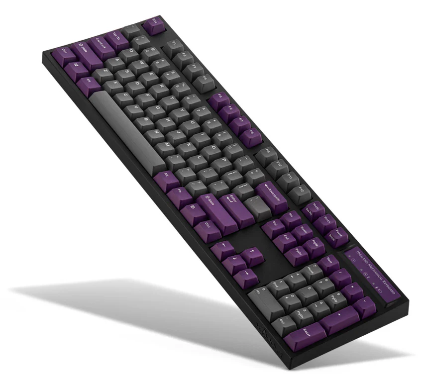 Leopold FC900RBT Purple/Grey Bluetooth PD Double Shot PBT Mechanical Keyboard - Image 3
