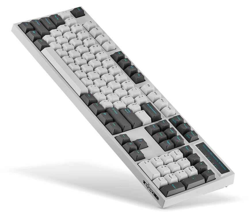 Leopold FC900RBT White / Grey PD Bluetooth Double Shot PBT Mechanical Keyboard - Image 3